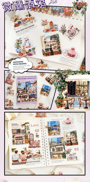 Набір стікерів Weekend Hangout IV 30 шт 1b130-6 фото