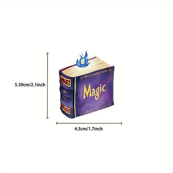 Набір стікерів Magical Witchy 50 шт 6b100 фото