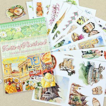 Стікербук Taste of Thailand 20 аркушів sb77-2 фото