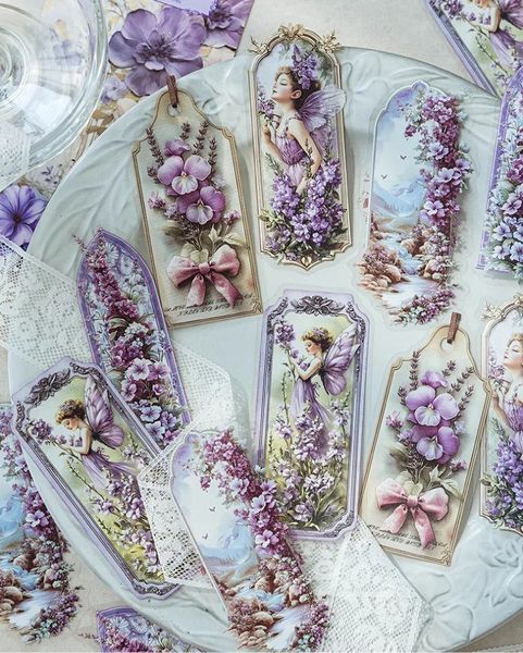 Набір стікерів Flower Language Elves VI 15 шт fb137-6 фото