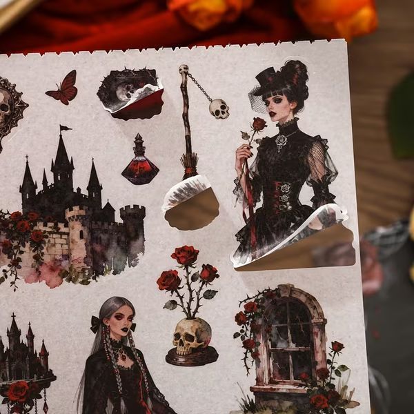 Стікербук Gothic Diary 50 аркушів sb79-2 фото