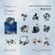 Набір стікерів Secret blue flower language20 шт 3b140-5 фото 1